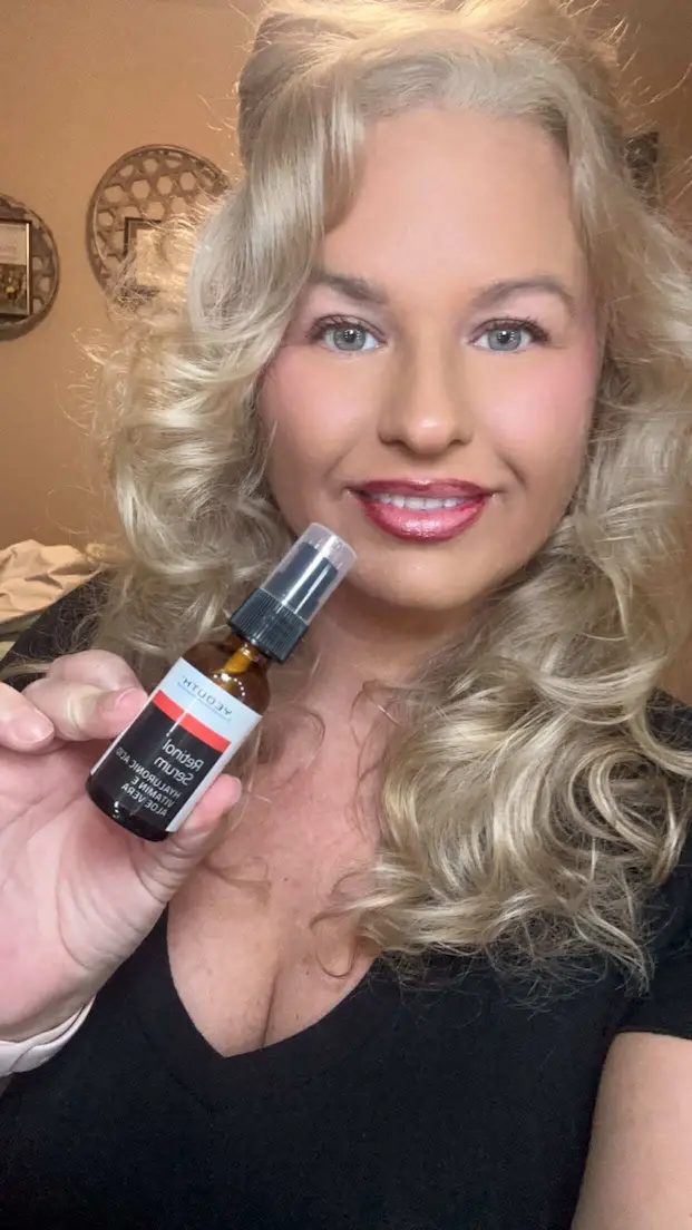 Customer review photo — Retinol Serum